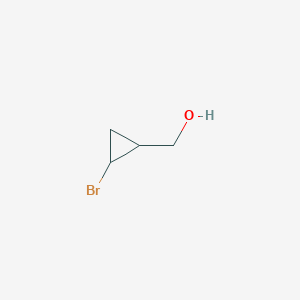 molecular formula C4H7BrO B13282232 (2-Bromocyclopropyl)methanol 