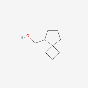 molecular formula C9H16O B13282691 {Spiro[3.4]octan-5-yl}methanol 