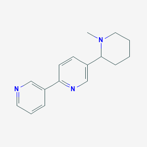 molecular formula C16H19N3 B132836 Anabasamine CAS No. 400738-05-8