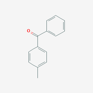molecular formula C14H12O B132839 4-甲基二苯甲酮 CAS No. 134-84-9