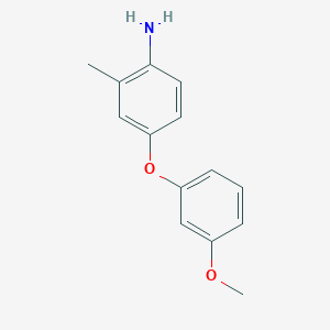 4-(3-Methoxyphenoxy)-2-methylaniline