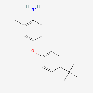 4-[4-(Tert-butyl)phenoxy]-2-methylphenylamine