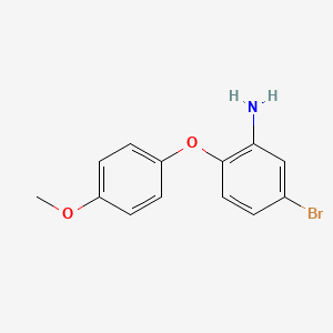 5-Bromo-2-(4-methoxyphenoxy)aniline