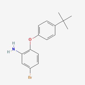 5-Bromo-2-[4-(tert-butyl)phenoxy]aniline