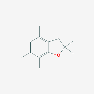 molecular formula C13H20O B132847 2,2,4,6,7-Pentamethyldihydrobenzofuran CAS No. 142874-81-5