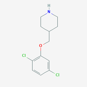 4-[(2,5-Dichlorophenoxy)methyl]piperidine