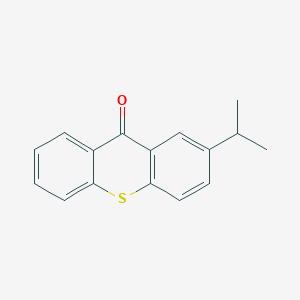 molecular formula C16H14OS B132848 2-Isopropylthioxanthone CAS No. 5495-84-1
