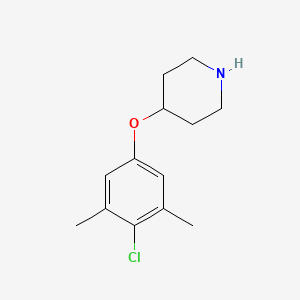 4-(4-Chloro-3,5-dimethylphenoxy)piperidine