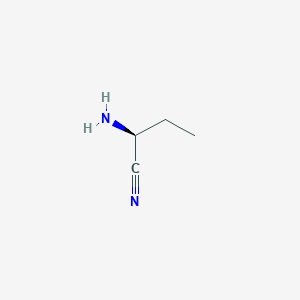 molecular formula C4H8N2 B13285024 (2S)-2-aminobutanenitrile CAS No. 631921-68-1