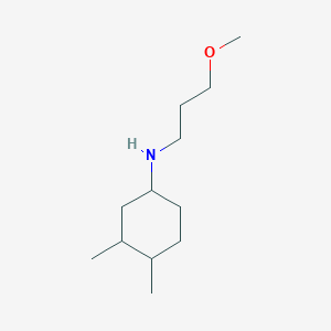 molecular formula C12H25NO B13285185 N-(3-methoxypropyl)-3,4-dimethylcyclohexan-1-amine 