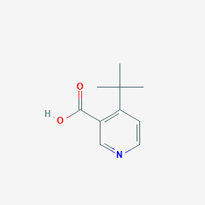 molecular formula C10H13NO2 B13285398 4-Tert-butylpyridine-3-carboxylic acid 