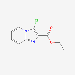 molecular formula C10H9ClN2O2 B1328568 Ethyl 3-Chloroimidazo[1,2-a]pyridine-2-carboxylate CAS No. 1000017-95-7