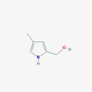 molecular formula C6H9NO B1328579 (4-Methyl-1H-pyrrol-2-yl)methanol CAS No. 151417-49-1