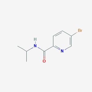 molecular formula C9H11BrN2O B1328589 5-Bromo-N-isopropylpicolinamide CAS No. 845305-90-0