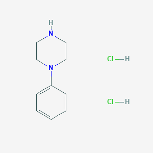 molecular formula C10H16Cl2N2 B132860 1-Phenylpiperazine dihydrochloride CAS No. 4004-95-9