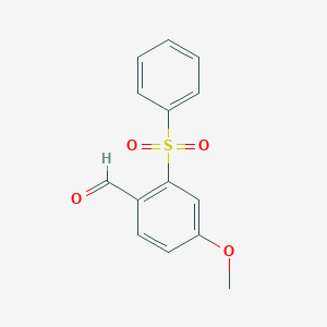 2-(Phenylsulphonyl)-4-methoxybenzaldehyde