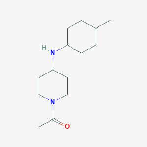 B1328696 1-acetyl-N-(4-methylcyclohexyl)piperidin-4-amine CAS No. 859524-25-7