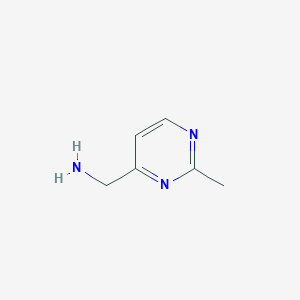 B1328703 (2-Methylpyrimidin-4-yl)methanamine CAS No. 22454-79-1