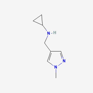 Cyclopropyl-(1-methyl-1H-pyrazol-4-ylmethyl)-amine