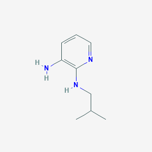 molecular formula C9H15N3 B1328746 N2-Isobutyl-2,3-pyridinediamine CAS No. 1021284-13-8