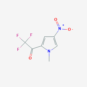 2,2,2-Trifluoro-1-(1-methyl-4-nitro-1H-pyrrol-2-YL)-ethanone