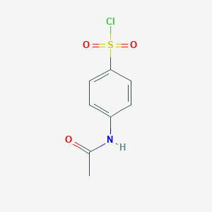 molecular formula C8H8ClNO3S B132876 N-Acetylsulfanilyl chloride CAS No. 121-60-8