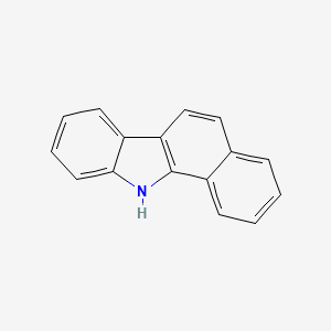 molecular formula C16H11N B1328763 11H-Benzo[a]carbazole CAS No. 239-01-0