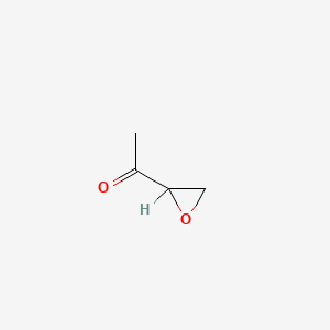 molecular formula C4H6O2 B1328778 2-Acetyloxirane CAS No. 4401-11-0