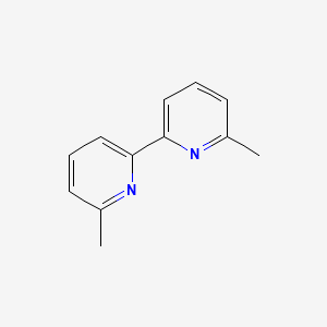 molecular formula C12H12N2 B1328779 6,6'-Dimethyl-2,2'-bipyridine CAS No. 4411-80-7