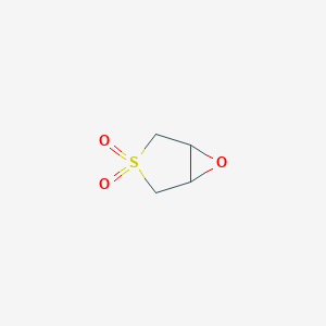 molecular formula C4H6O3S B1328781 3,4-Epoxytetrahydrothiophene-1,1-dioxide CAS No. 4509-11-9