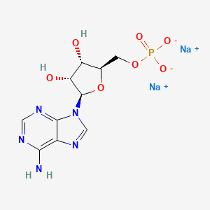 molecular formula C10H12N5Na2O7P B1328782 Adenosine Phosphate Disodium CAS No. 4578-31-8