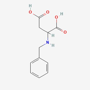 molecular formula C11H13NO4 B1328789 Benzylaspartic acid CAS No. 5555-22-6