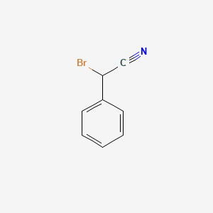 molecular formula C8H6BrN B1328791 Bromobenzyl cyanide CAS No. 5798-79-8