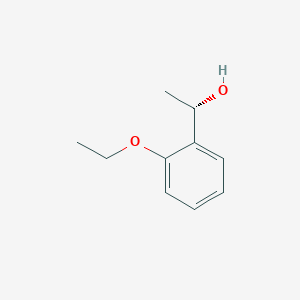 molecular formula C10H14O2 B1328853 (1S)-1-(2-ethoxyphenyl)ethan-1-ol 