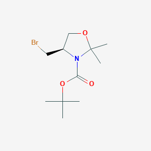 tert-butyl (4R)-4-(bromomethyl)-2,2-dimethyl-1,3-oxazolidine-3-carboxylate