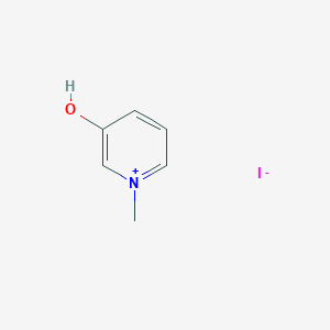 molecular formula C₆H₅D₃INO B132888 3-Hydroxy-1-methylpyridinium iodide CAS No. 7500-05-2