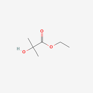 molecular formula C6H12O3 B1328902 Ethyl 2-hydroxyisobutyrate CAS No. 80-55-7