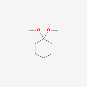 molecular formula C8H16O2 B1328912 1,1-Dimethoxycyclohexane CAS No. 933-40-4