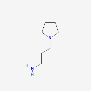 molecular formula C7H16N2 B1328916 1-(3-Aminopropyl)pyrrolidine CAS No. 23159-07-1