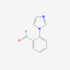 molecular formula C10H8N2O B132893 2-(1H-imidazol-1-yl)benzaldehyde CAS No. 151055-86-6