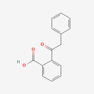 molecular formula C15H12O3 B1328932 o-(Phenylacetyl)benzoic acid CAS No. 33148-55-9