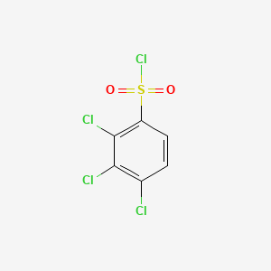 molecular formula C6H2Cl4O2S B1328935 2,3,4-Trichlorobenzenesulfonyl chloride CAS No. 34732-09-7