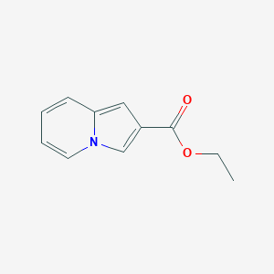 molecular formula C11H11NO2 B132896 Ethyl Indolizine-2-carboxylate CAS No. 153274-63-6