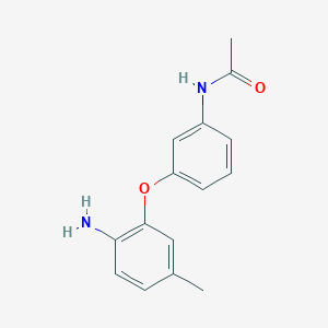 N-[3-(2-Amino-5-methylphenoxy)phenyl]acetamide