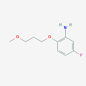 5-Fluoro-2-(3-methoxypropoxy)aniline
