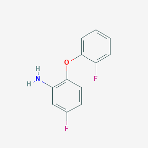 5-Fluoro-2-(2-fluorophenoxy)aniline