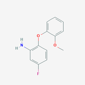 5-Fluoro-2-(2-methoxyphenoxy)phenylamine
