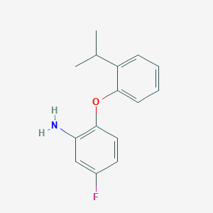 5-Fluoro-2-(2-isopropylphenoxy)aniline