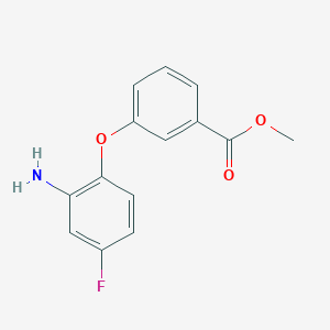 Methyl 3-(2-amino-4-fluorophenoxy)benzoate