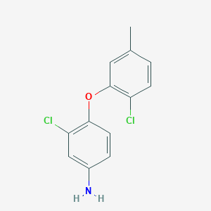 3-Chloro-4-(2-chloro-5-methylphenoxy)aniline